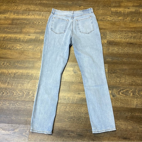NEW Abercrombie & Fitch ‘90s Slim Straight Ultra High Rise Jeans Womens 32/14L - Picture 6 of 11